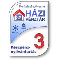 HáziPénztár 3 szoftver licenc 1 évre HáziPénztár 3 szoftver licenc 1 évre