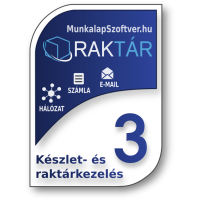 RakTár 3 szoftver licenc 1 évre RakTár 3 szoftver licenc 1 évre